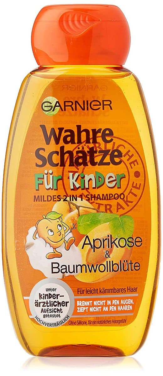 Garnier 2in1 Wahre Schätze Mildes Shampoo für Kinder Aprikose