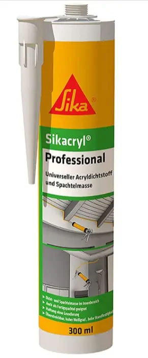 Sika Sikacryl Professional Vielseitiger Acryldichtstoff Und