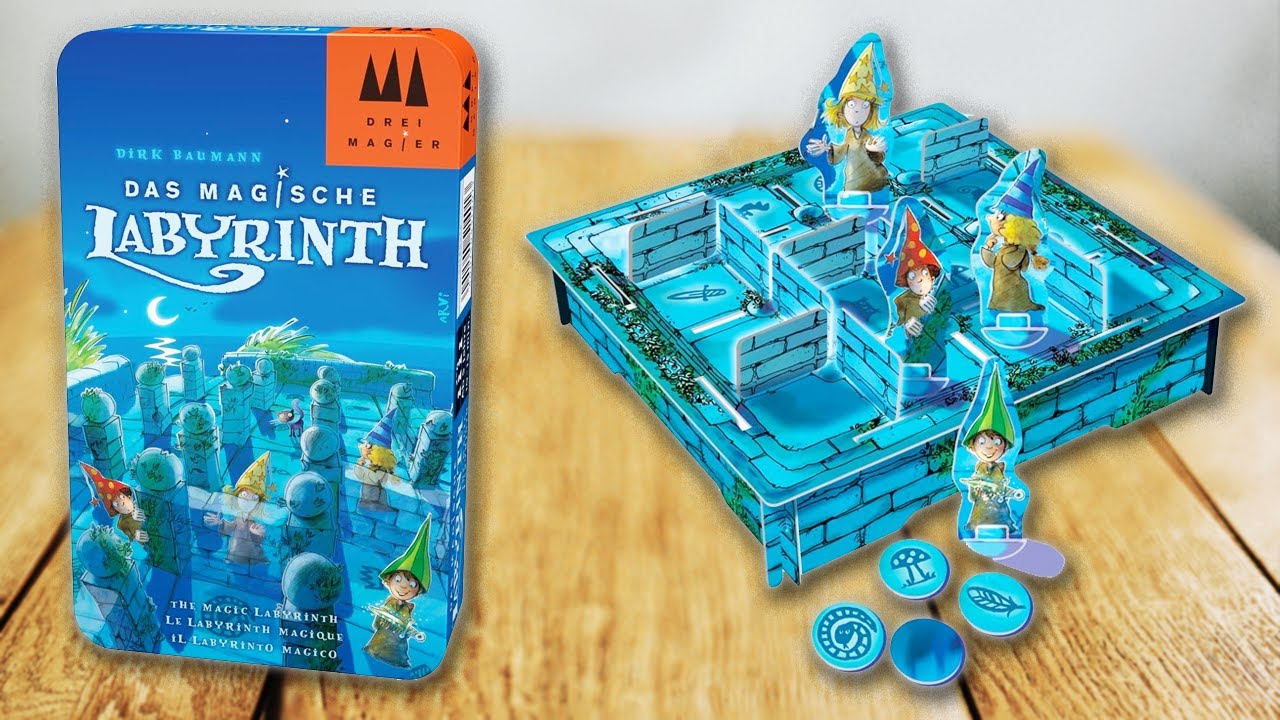 DAS MAGISCHE LABYRINTH - Spielregeln TV (Spielanleitung Deutsch) - DIE DREI MAGIER / SCHMIDT SPIELE