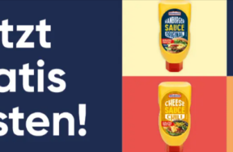 Gratis: Homann Snack-Saucen dank 100 % Cashback