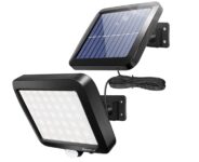 BENMA Solarlampen fuer Aussen LEDs Solarleuchten ° Superhelle Solar Wandleuchte mit Bewegungsme