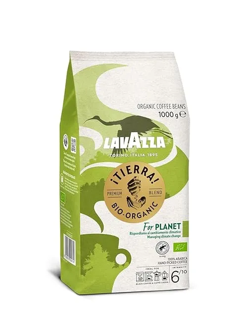 Lavazza Kaffeebohnen Tierra For Planet Bio Organic 1kg aus 100 % Bio Arabica Bohnen ab 13,49 € inkl. Versand