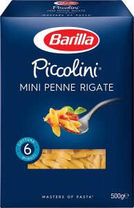 Barilla Pasta Piccolini Mini Penne Rigate 500G
