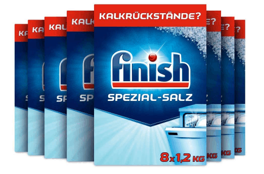 Finish Spezialsalz 8er Pack (8 x 1.2 kg) ab 4,42 € inkl. Prime Versand