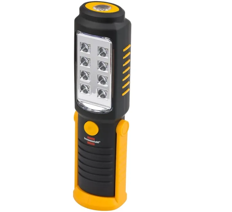 Brennenstuhl LED Werkstattlampe (max. 10h Leuchtdauer, 250+100lm, drehbarer Haken und Magnet) für 9,29 € inkl. Prime-Versan (statt 14,78 €)