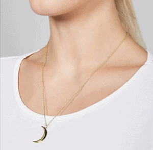 Fossil Damen Halskette Moon