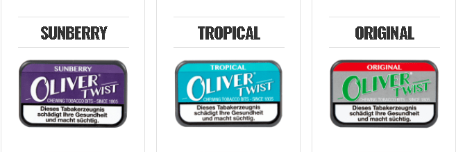 Oliver Twist Sortimentspackung Moderner Kautabak 1