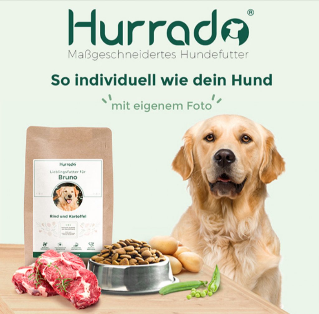 Hurrado maßgeschneidertes Hundefutter Abo-Testpaket gratis testen (nur 4,90 € Versandkosten) 🐶
