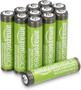Amazonbasics Wiederaufladbare Aaa Batterien 12 Pack