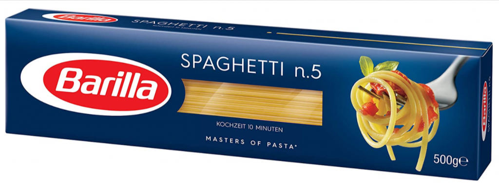 Barilla Hartweizen Pasta Spaghetti N. 5 500 G