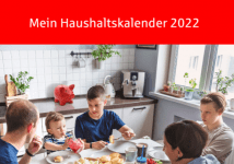 Gratis: 2022 Haushaltskalender, Haushaltsbücher und mehr von der Sparkasse