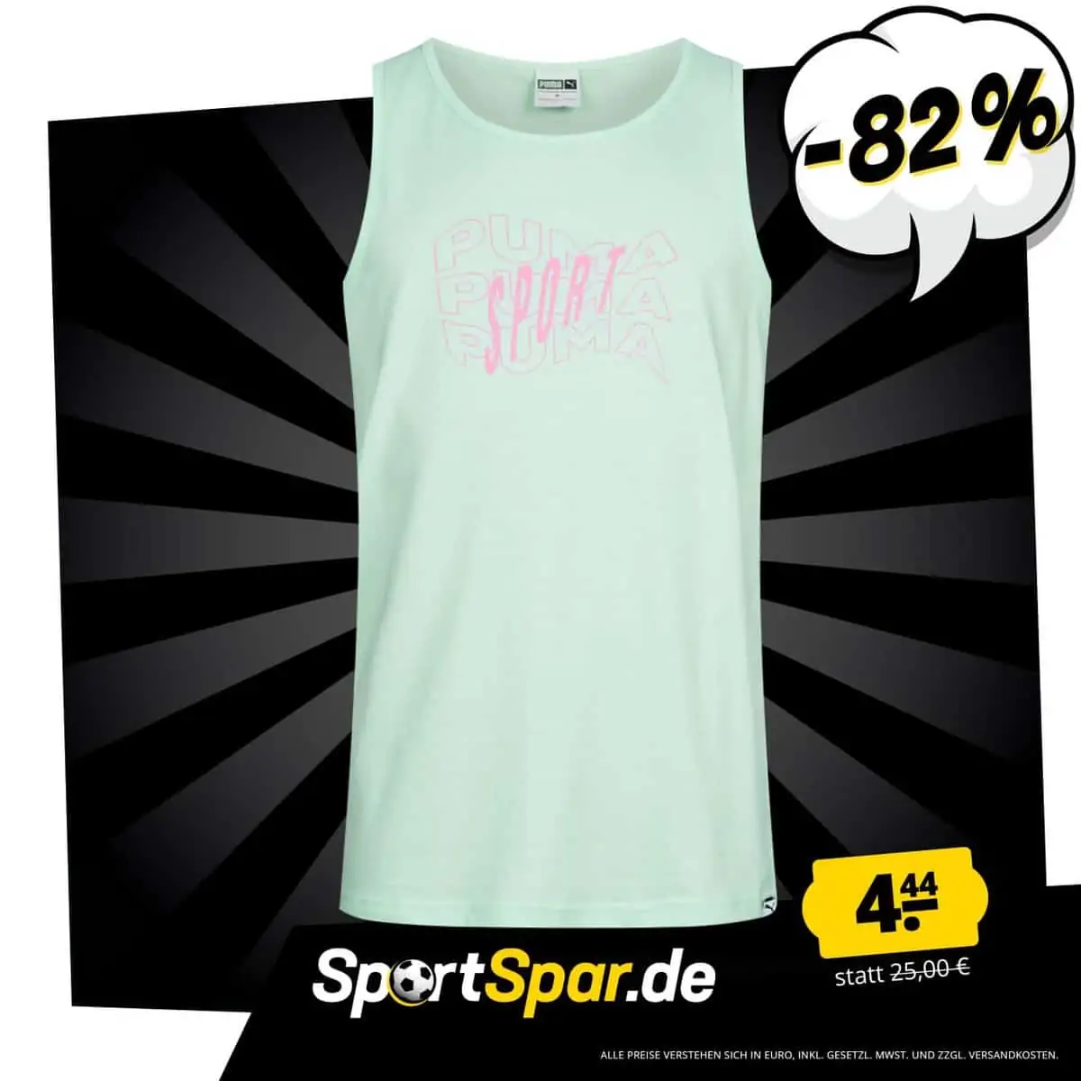 PUMA Downtown Beach Grafik Herren Tank Top Shirt für 4,44 € zzgl. 3,95 € Versand