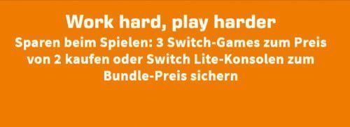Saturn & Media Markt: 3 Switch Spiele kaufen – 2 bezahlen
