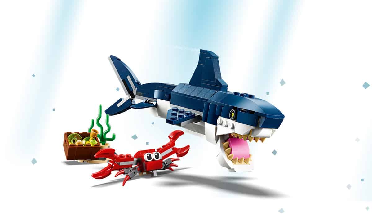 Creator 3 In 1 Bewohner Der Tiefsee 31088 1