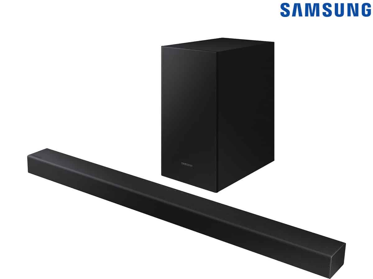 Samsung Essential T-Series Soundbar mit Subwoofer HW-T420 für 89,95 € inkl. Versand (statt 163,94 €)