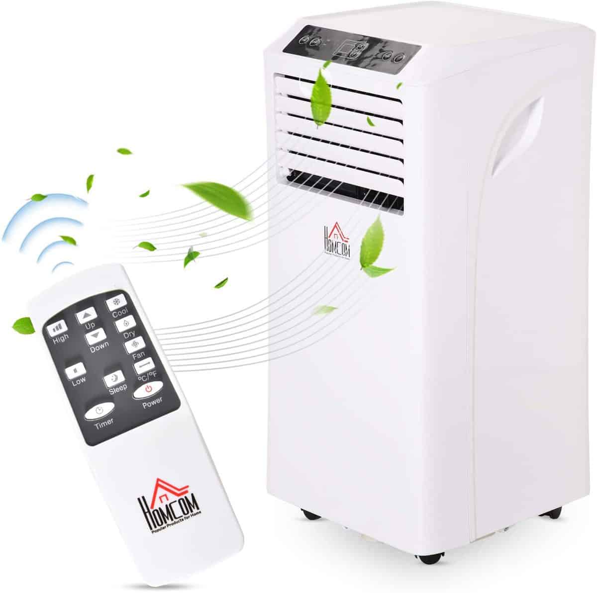 Homcom Mobile Klimaanlage (10.000 BTU bzw. 2900W Kühlleistung, inkl. Installationsmaterial & Fernbedienung) - für 229,90€ inkl. Versand statt 269,90€