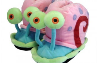 Hausschuhe Spongebob Schwammkopf Schnecke Gary Groesse XL 44 46
