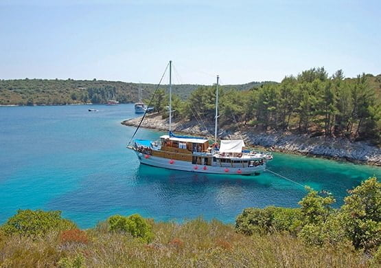 Kroatien Kreuzfahrt - Motorsegler/-yacht ⛵ 7 Nächte mit Halbpension ab 379€