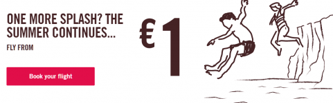 Volotea 🔥 Flüge für 1,00 € pro Strecke