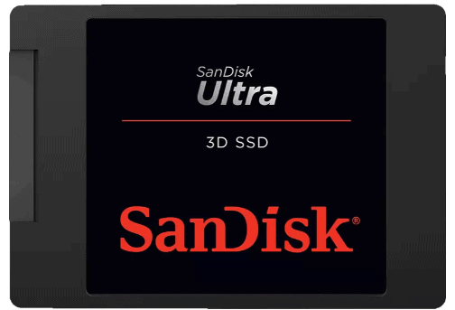 SanDisk Ultra 3D SSD 1TB (SDSSDH3-1T02) 2,5 Zoll - Intern für 77,00 € inkl. Prime Versand