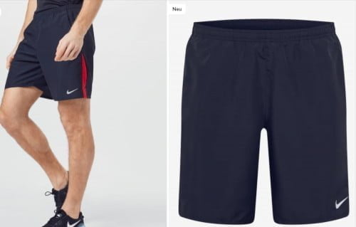 Nike Herren Shorts Nike Dri-FIT Run (Gr. S  + L bis  XXL) für 19,90 € inkl. Versand (statt 24,90 €)