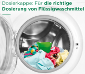 Gratis: Dosierkappe für Flüssigwaschmittel kostenlos bestellen