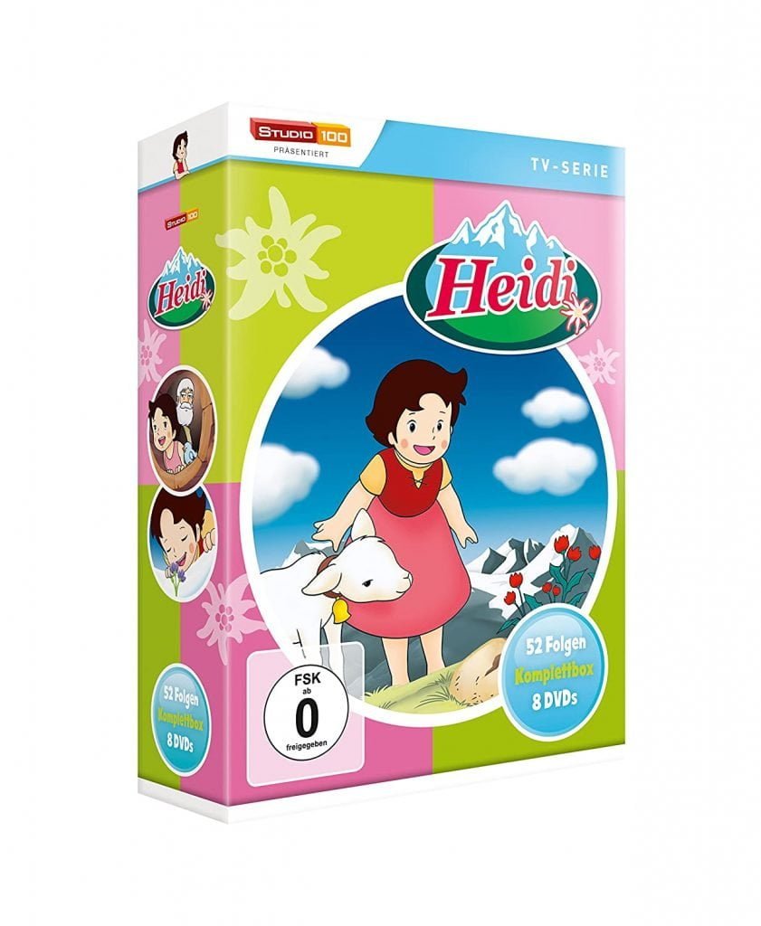 Heidi TV-Serie Komplettbox (8 DVDs) für 12,97 € inkl. Prime (statt 19,99 €)