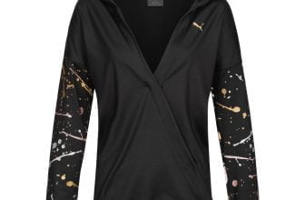 Puma Metal Splash Lux Wrap Damen Hoodie e1632934147651