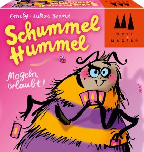 Schmidt Spiele 40881 Schummel Hummel, Drei Magier Kartenspiel für 5,99 € inkl. Prime Versand