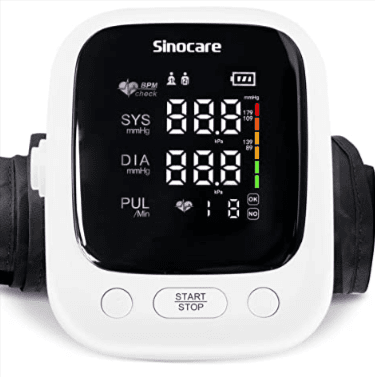 Sinocare Oberarm-Blutdruckmessgerät mit LCD-Display für 11,99 € inkl. Versand (statt 23,99 €)