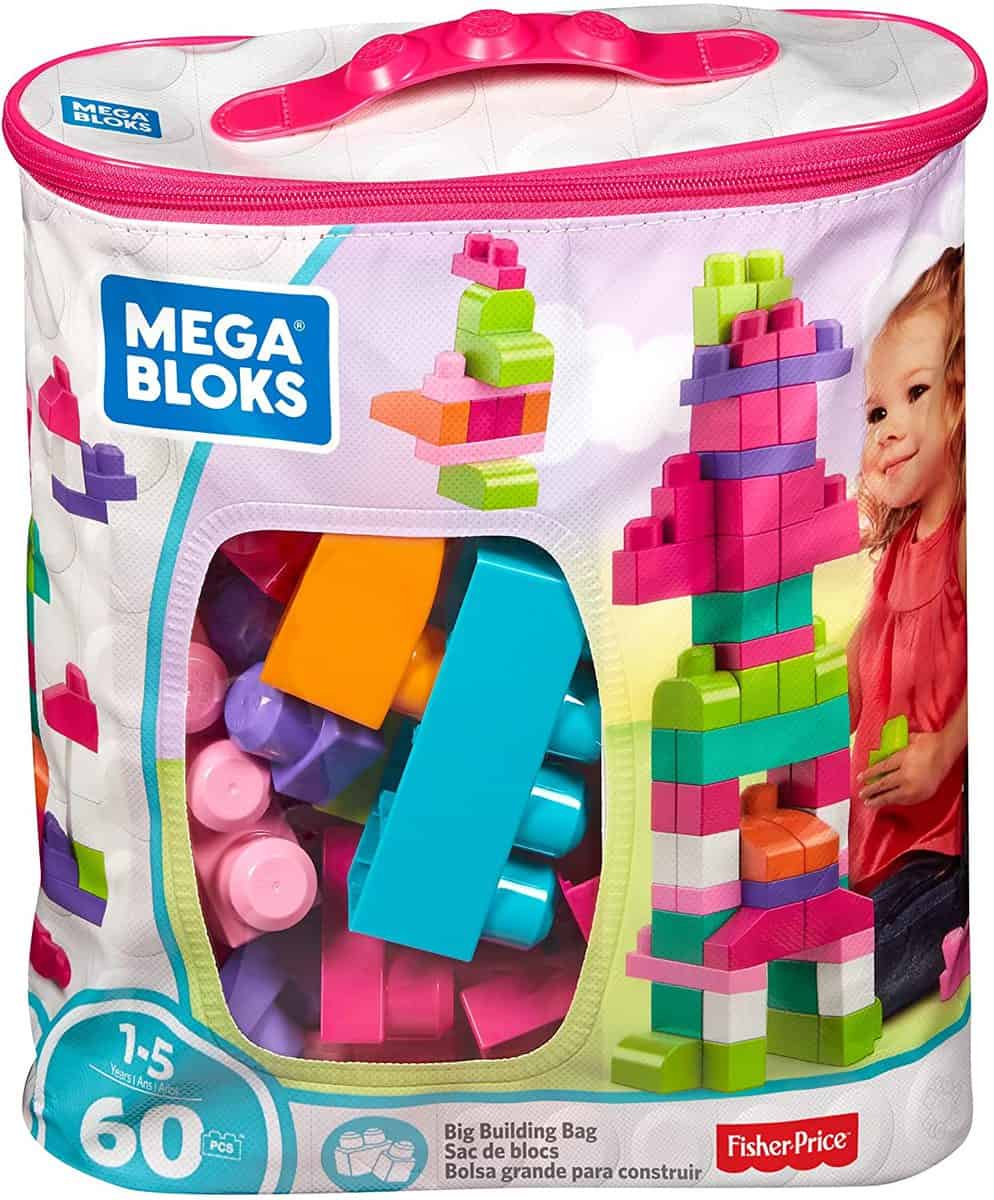 Mattel Mega Bloks First Builders - Bausteinebeutel, Medium 60 Teile - für 8,63 € [Prime] statt 13,61 €