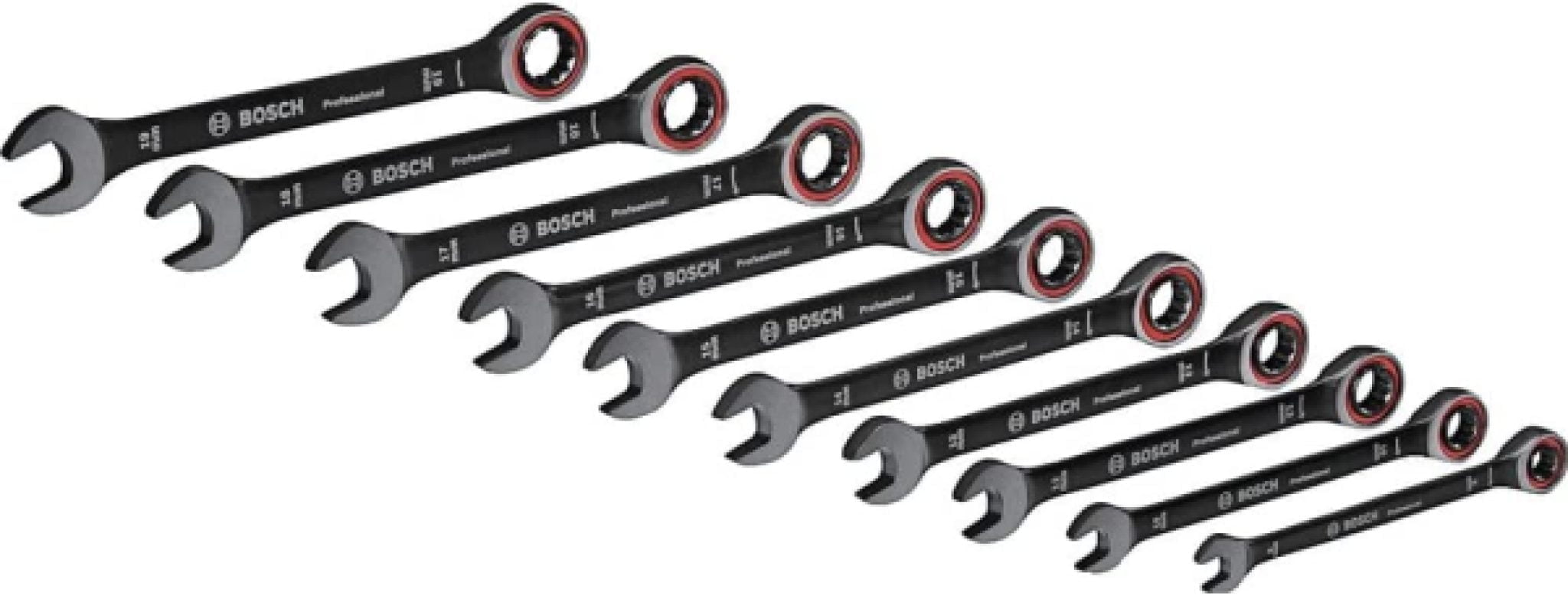 US PRO 10-teiliges Ringmaulschlüssel-Set Metrisch – Größen 10 Mm Bis 19 Mm
