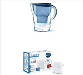 Brita Wasserfilter Starterpaket Marella (3,5 Liter) inkl. 3 MAXTRA+ Filterkartuschen für 11,66 € inkl. Prime Versand (statt 25,00 €)