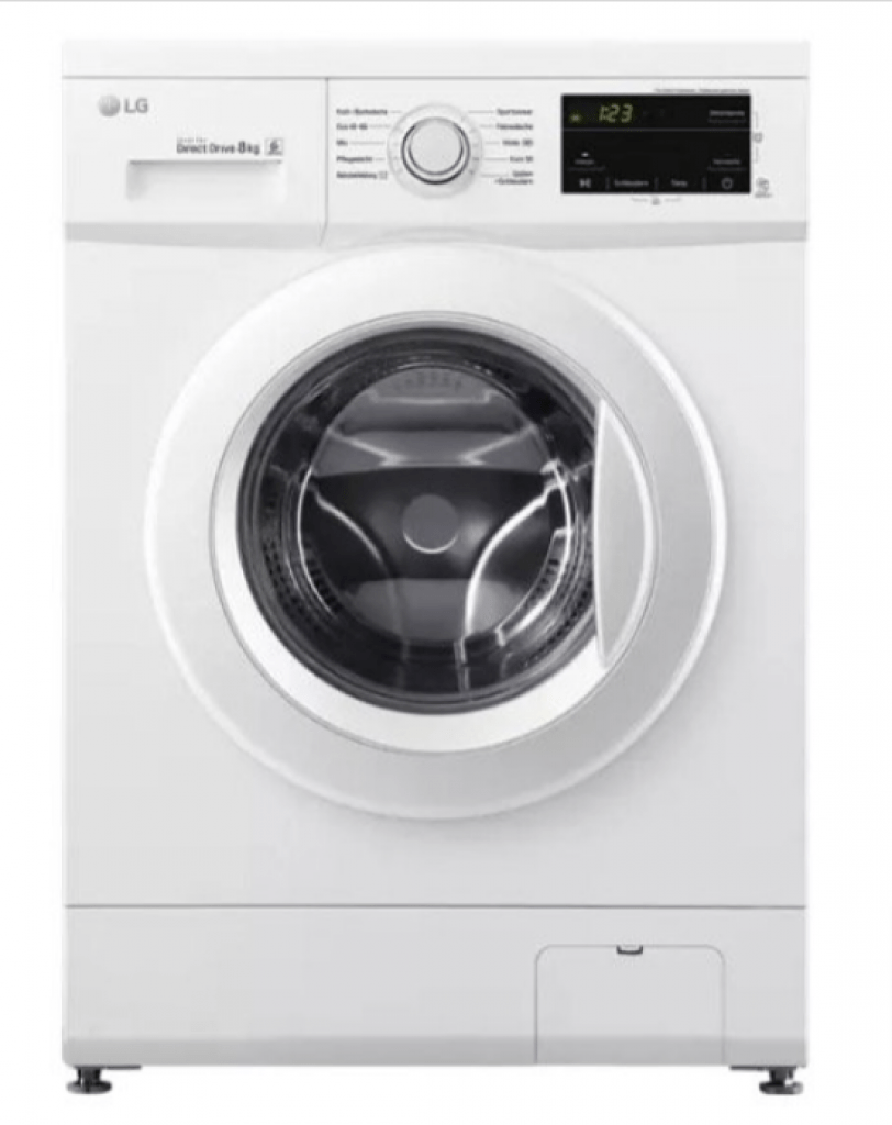 LG F14WM8KGE Waschmaschine (8 kg, 1360 U/Min.) für 299,00 € inkl. Versand (statt 399,00 €)