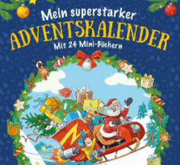 Ravensburger Mein superstarker Adventskalender mit 24 Mini-Büchern für 3,50 € inkl. Versand (statt 12,00€)