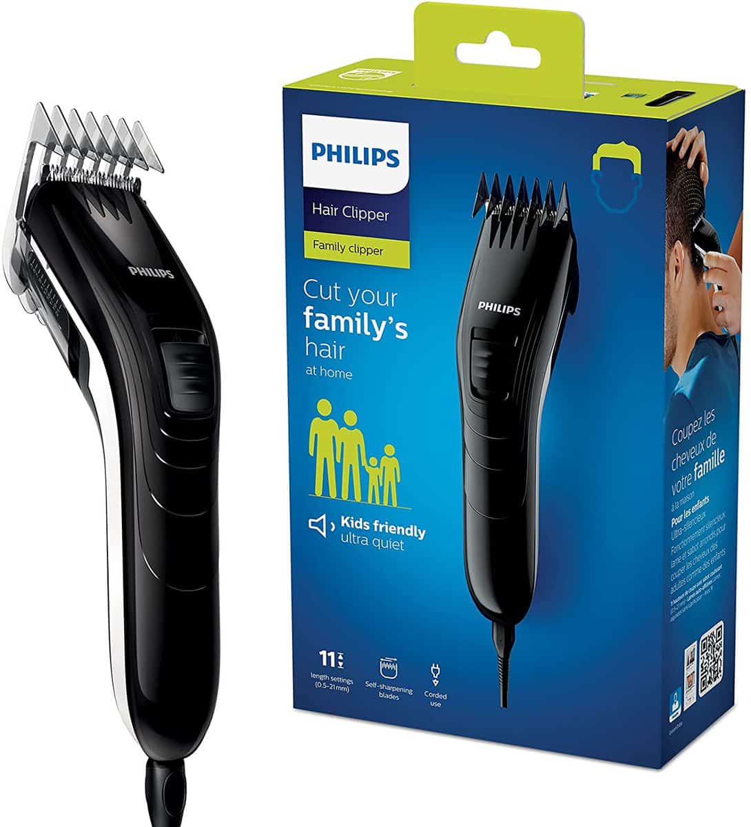 Philips QC5115/15 Haarschneider Series 3000 für 14,99 € inkl. Prime Versand (statt 19,25 €)