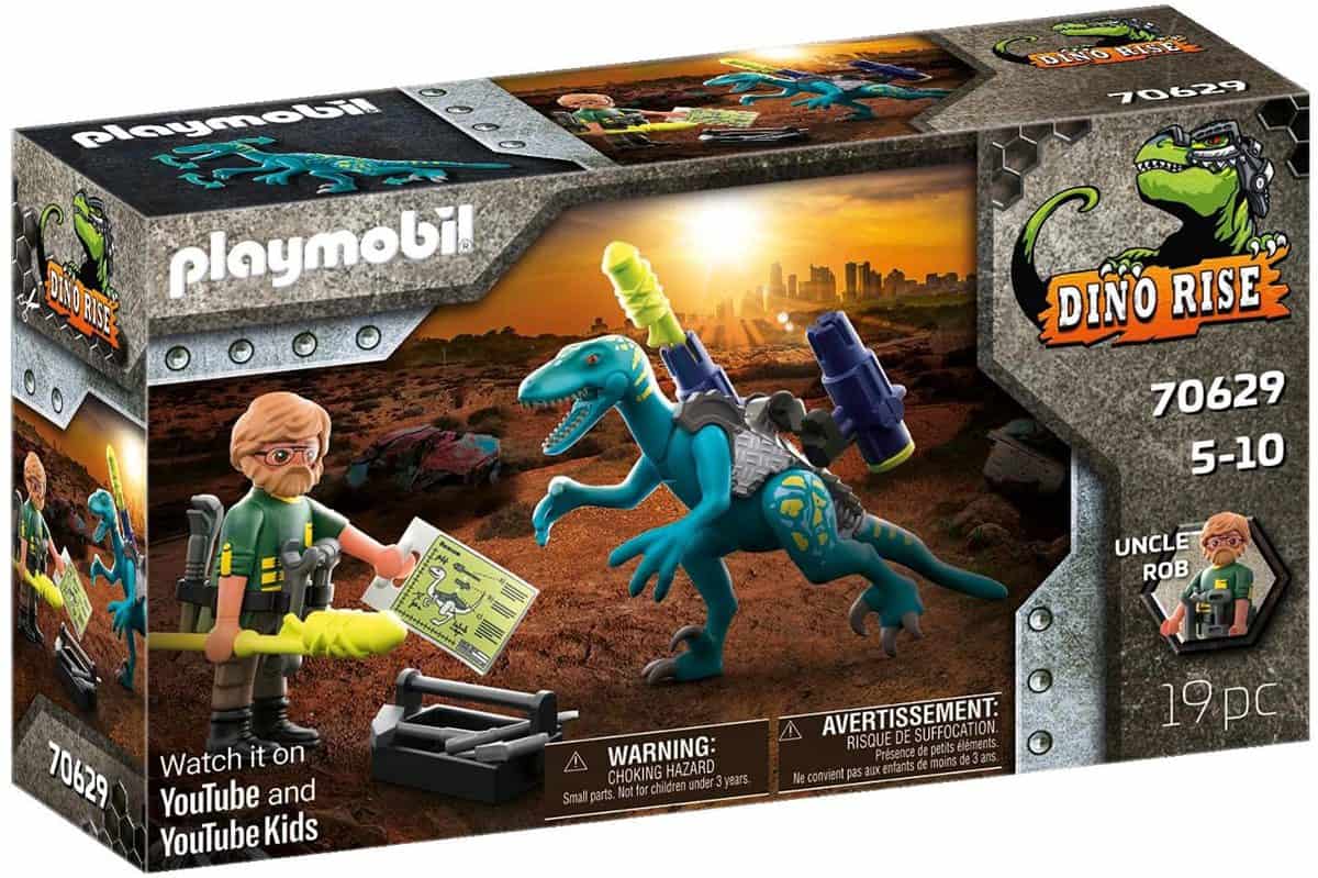 Playmobil Dino Rise Uncle Rob Aufrüstung zum Kampf (70629) - für 9,29 € [Prime] statt 14,24 €