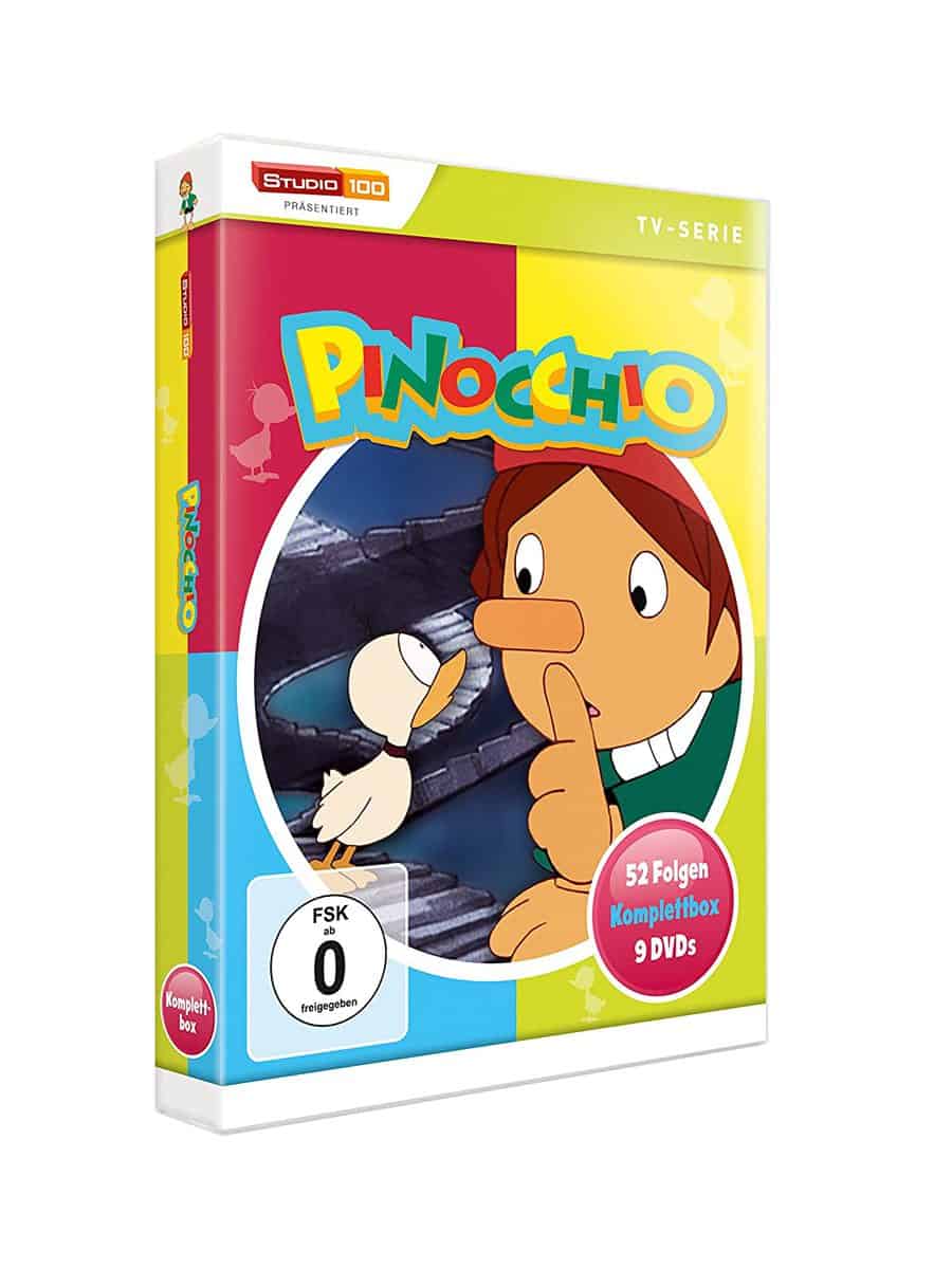 Pinocchio - Komplettbox (9 DVDs) - für 16,97 € [Prime] statt 27,99 €