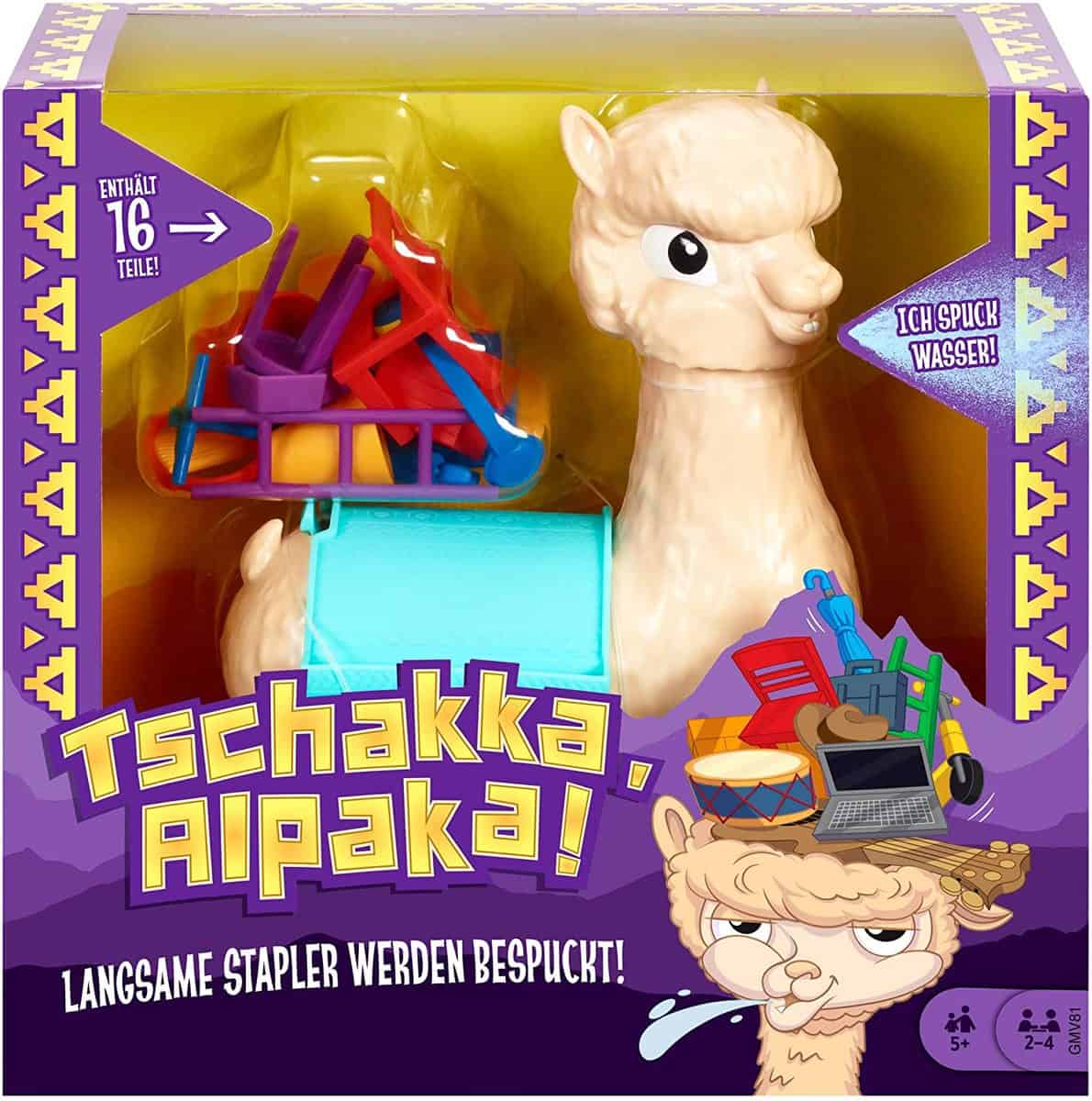 Mattel Games Tschakka, Alpaka! - Kinderspiel - für 8,04 € [Prime] statt 12,87 €