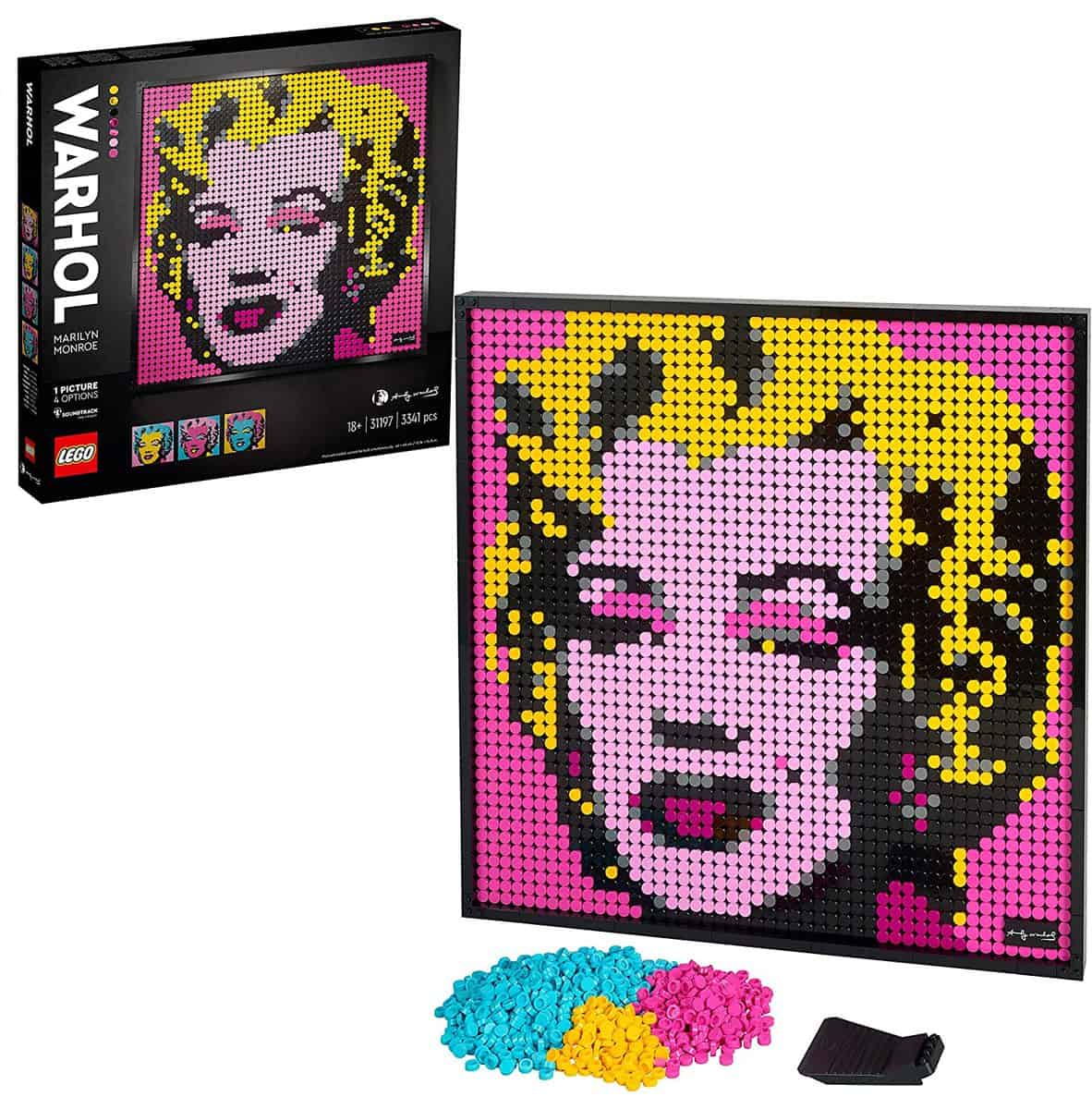 LEGO Art - Andy Warhol's Marilyn Monroe (31197) - für 70,88 € inkl. Versand statt 89,55 €