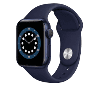 Euronics Black Week z.B. Apple Watch Series 6 (40mm) GPS mit Sportarmband für 319,00 € inkl. Versand statt 348 €
