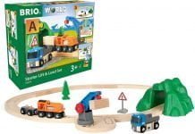 BRIO World 33878 – Starterset Güterzug mit Kran für 20,69 € inkl. Prime-Versand