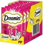 Dreamies Klassiker Katzensnacks 5er Pack (5x6x60g, Huhn, Lachs oder Rind) ab 23,26 € inkl. Prime-Versand