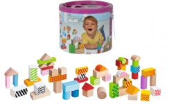 Eichhorn – bunte Holzbausteine – 50 Stück in Box für 6,81 € inkl. Prime Versand