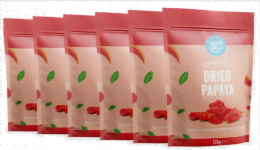 Happy Belly Papayastücke (getrocknet, ungesüßt) 6er Pack (6 x 125g) ab 8,90 € inkl. Prime-Versand