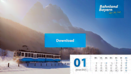 Gratis: Bahnland Bayern Fotokalender kostenlos (max.2)