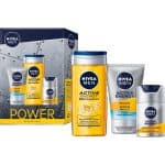 NIVEA MEN Power Active Trio Geschenkset für 8,40 € inkl. Prime-Versand