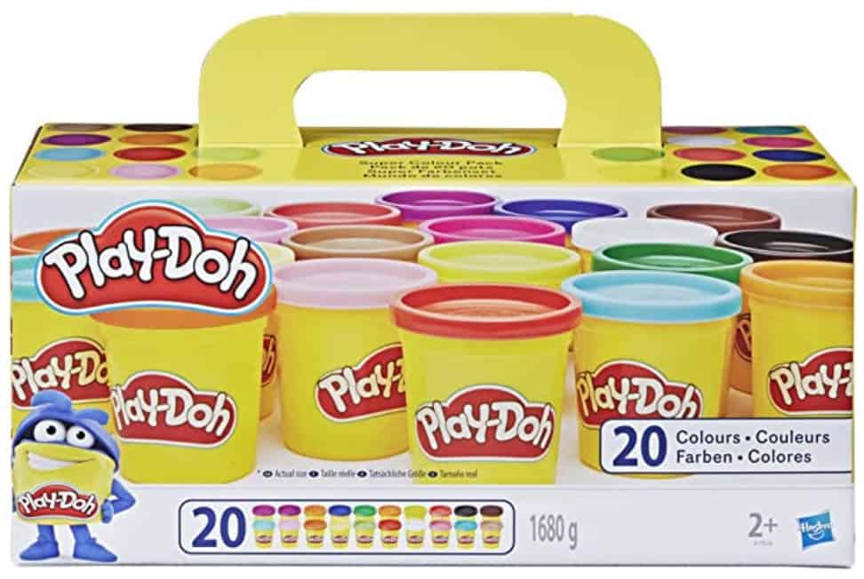 Play Doh Super Farbenset 20Er Pack Knete Für Fantasievolles Und Kreatives Spielen Amazon De Spielzeug