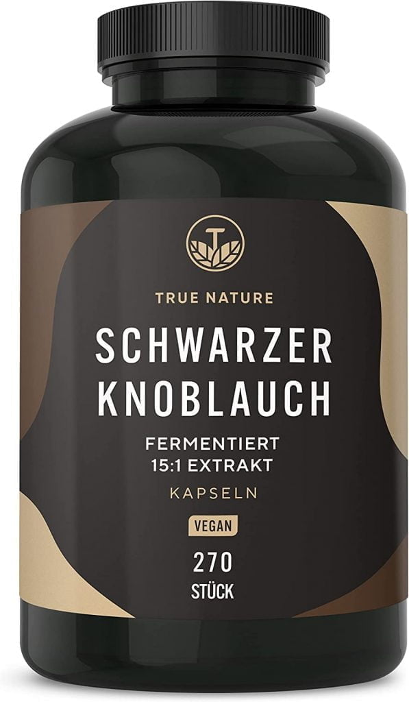 TRUE NATURE Schwarzer Knoblauch Extrakt
