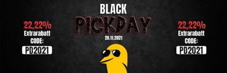 PickSport Black Friday: 22,22 % Extra-Rabatt auf alles
